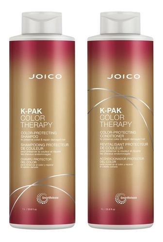 Joico K Pak Color Therapy Shampoo Y Acondicionador Litro