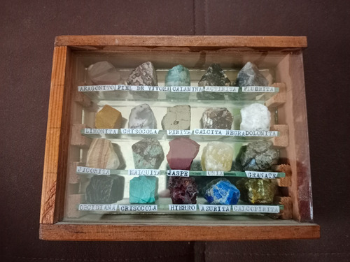 Set Colección Piedras Minerales