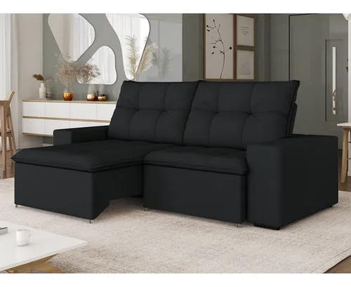 comprar Sofá Retrátil E Reclinável Para Sala De Estar Chwt