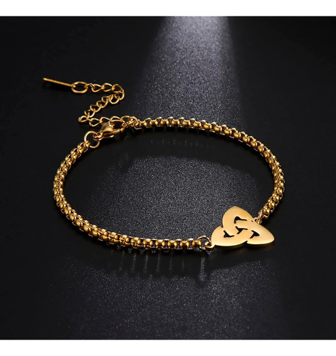 Pulsera Celta Triquetra Ajustable Para Hombre Y Mujer Sipuri