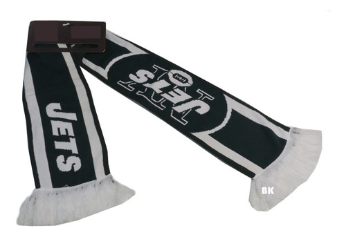 New York Jets Bufanda Mod Bicolor Americano Ny Bk