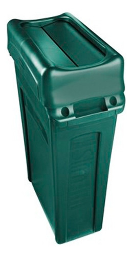 Tapa Giratoria Rubbermaid Slim Jim Verde Intocable