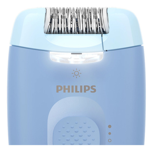 Depilatoria Inalámbrica Philips Azul Claro