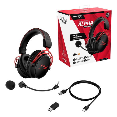 Audífonos Gaming Hyperx, Inalámbricos, 2,4ghz, Audio Dts