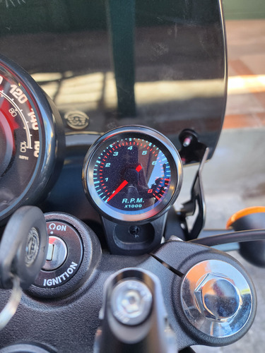 Tacometro Royal Enfield Hunter Meteor 350 Scram 411 Preto