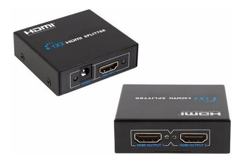 Splitter Amplificador Hdmi 1x2 Puertos 1080p Ultra Hd 3d