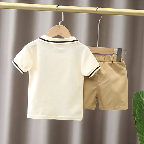 Conjunto Casual De Verano Para Bebés Camiseta Y Pantalones