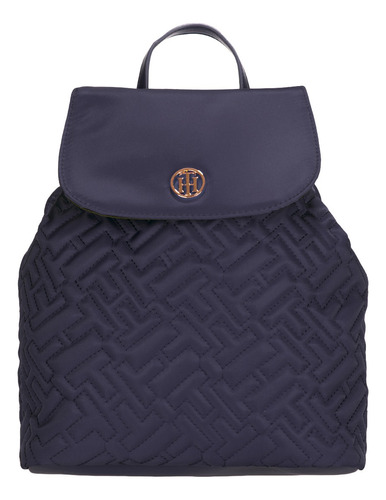 Mochila Tommy Hilfiger Para Mujer 69j8007 Color Azul marino Diseño de la tela Liso