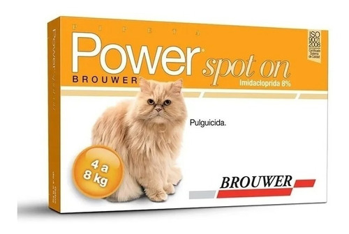 Pipeta Power Ultra Para Gatos De 4-8 Kg