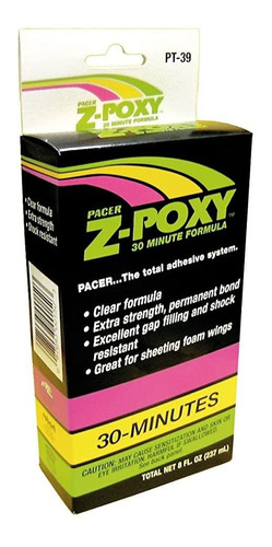 Cola Epoxy 30 Minutos 237 Ml - Z-poxy - Zap