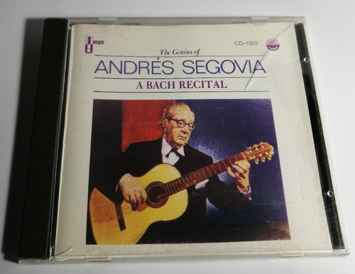 Bach - Andrés Segovia - A Bach Recital C D