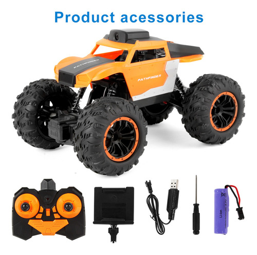 2025 Coche Con Cámara Wifi For Niños, Todoterreno, Control
