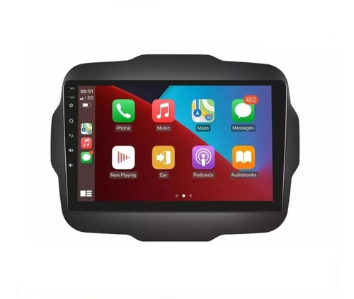 Estéreo Multimedia 9 PuLG Jeep Renegade Android 10  Carplay