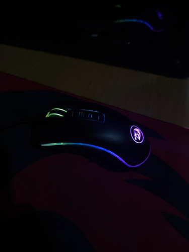 Mouse Gamer Redragon Cobra Fps M711-fps Rgb 24000 Dpi(usado) Negro (Usado)