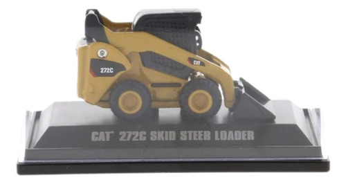 1:160 Minicargadora 272c Caterpillar Microconstructor Amarillo