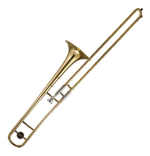 Trombone De Vara Michael Wtbm35 Bb Laqueado Com Bocal E Case Cor Dourado