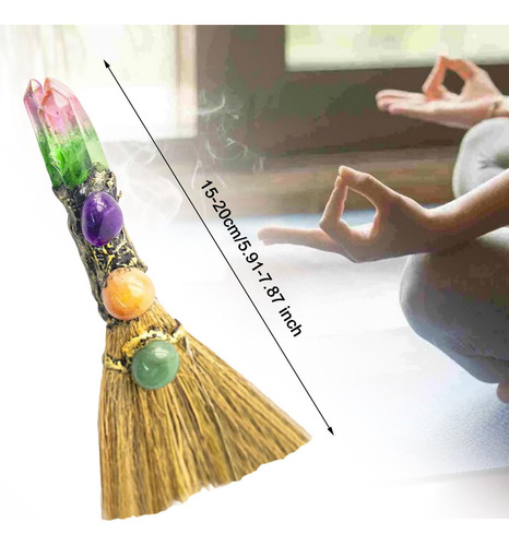 Miniatura Broom Craft Broom De Cristal Multi Color A