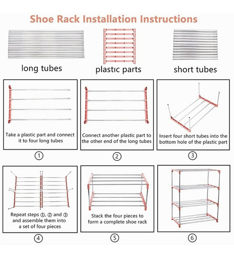 Imagen 4 de 9 de Organizador De Zapatos Fácil Transportar 5 Capas Zapatero