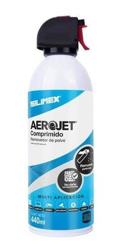 Aire Comprimido Para Remover Polvo 440ml Silimex Aerojet Aer