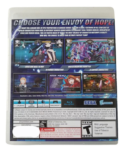 Dengeki Bunko Fighting Climax Formato Fisico (Usado)