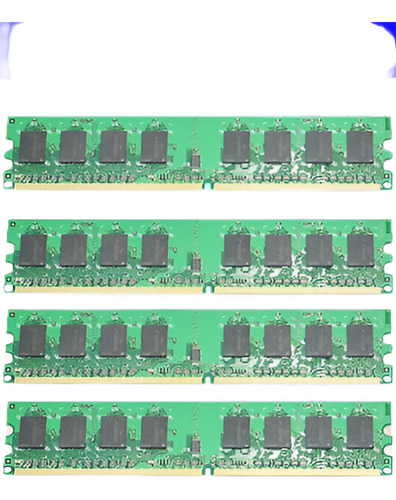 8gb Kit De 4 X 2gb Ddr2 Pc6400 Baja Densidad Pc2-6400 800 Mh