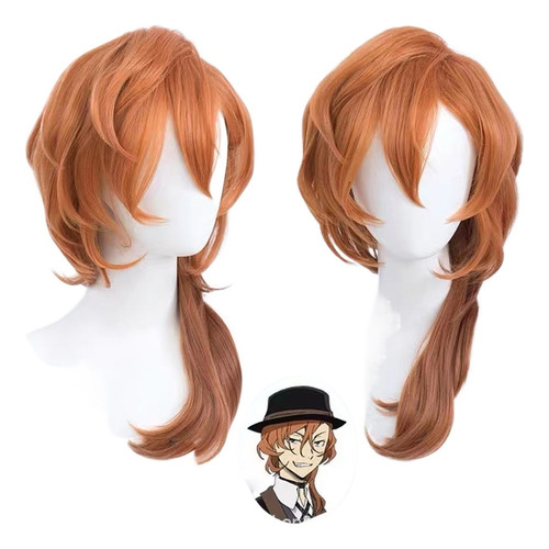 Bungou Stray Dogs Nakahara Chuuya Peruca Cosplay