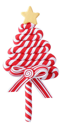 6x Adorno De Bastón De De Navidad, Árbol De