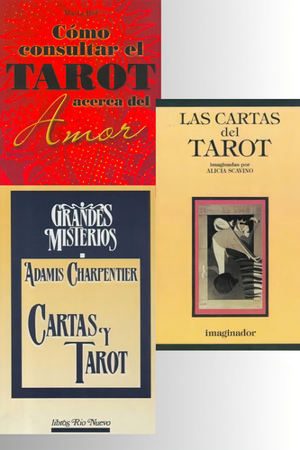 Pack Libros Y Cartas Del Tarot, De Es Varios. Editorial S/d, Tapa Tapa Blanda En Español