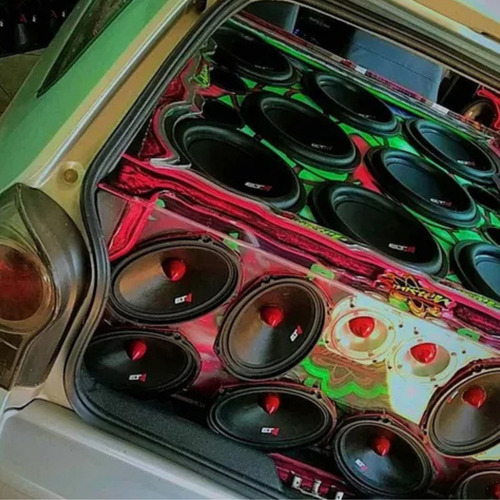 Par De Alto Falantes Woofer Etm Red 6x9 4 Ohms 220w Rms Cada