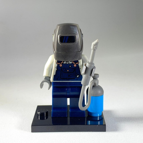 Lego Minifigura Soldador Serie 11 71002