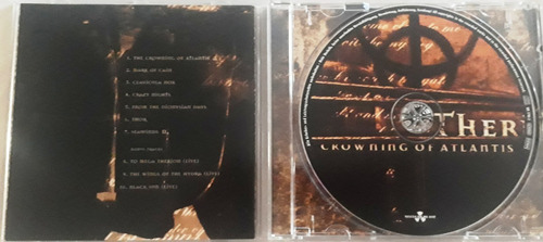 Therion - Crowning Of Atlantis Cd Ed Europea Metal Sinfónico