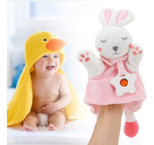 Manta De Seguridad Para Bebés, Bonito Conejito De Peluche Pa