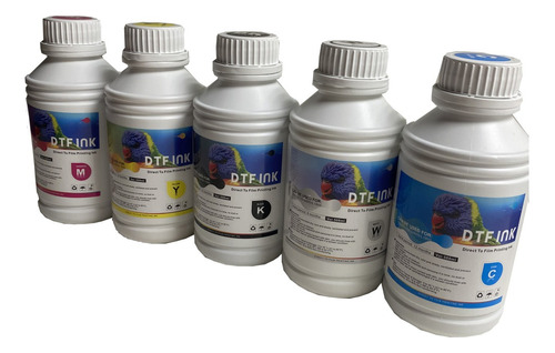 Pack De Tinta Dtf 500ml Premium Tinta Textil Direct To Film