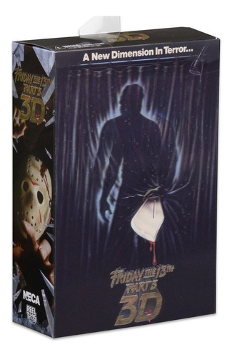 Friday The 13th Part Iii 3d Jason Voorhees Acción Figura