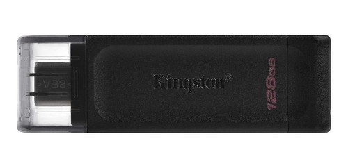Imagen 1 de 3 de Pen Drive 64gb Usb-c C 3.2 Dt70 Gen 1 Negro