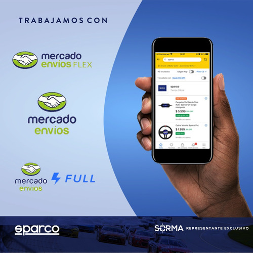 Imagen 8 de 10 de Funda Cubre Auto Cobertor Sparco Antigranizo Premium Talles