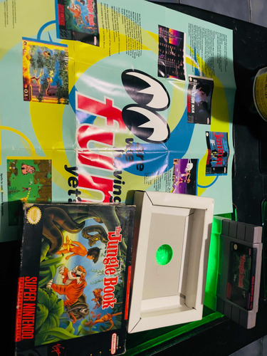 The Jungle Book Snes En Caja Súper Nintendo (Usado)