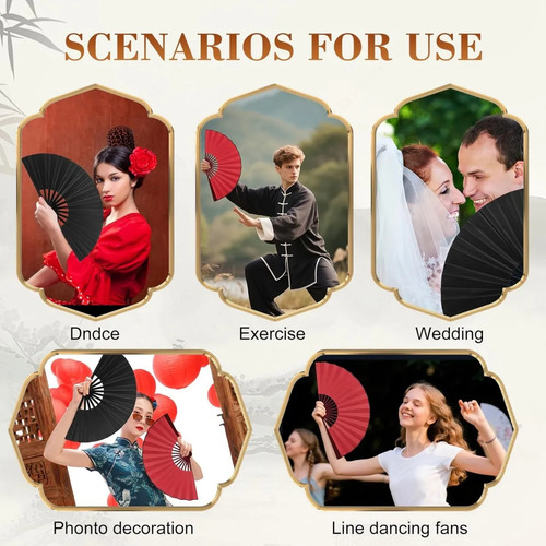 ~ Abanico De Mano For Baile En Línea