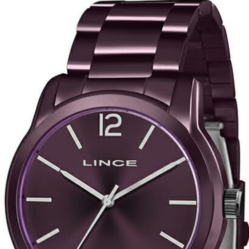 Relógio Feminino Lince Roxo Original Lrv4449l U2ux