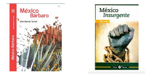 Pack 2 Libros Mexico Barbaro Y Mexico Insurgente  Epoca