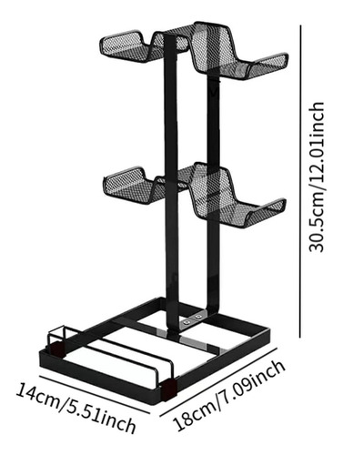 Soporte Para Auriculares Soporte Para Auriculares De Negro