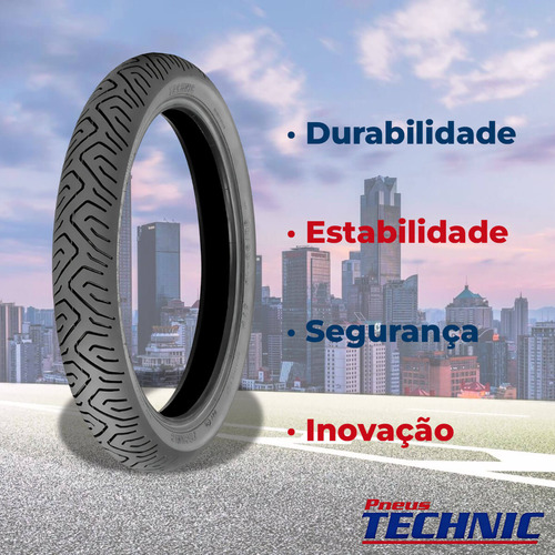 Pneu Traseiro Titan-fan 125-150-160 90-90-18 Sport Technic