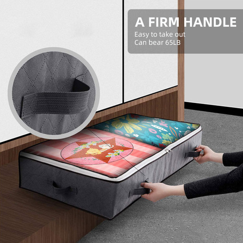 Saco De Armazenamento Embaixo Da Cama Para Guardar Roupas