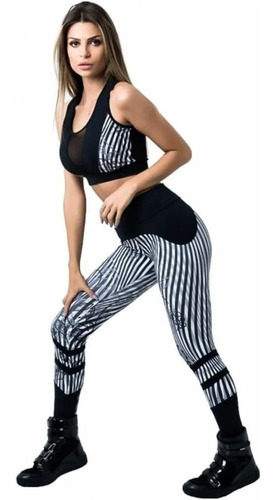 Imagem 1 de 2 de Conjunto Top + Leg Roupa De Treino, Academia, Ginástica 950