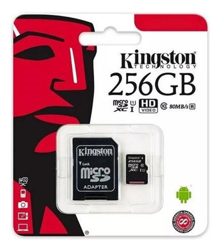 Memoria/tarjetasd Kington De 256gb 