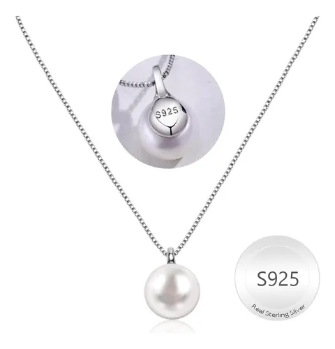 comprar Collar De Perlas Para Mujer, Collar Con Colgante De Perlas