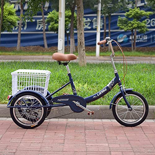 Triciclo Adulto 3 Ruedas Con Canasta De Compras 16  