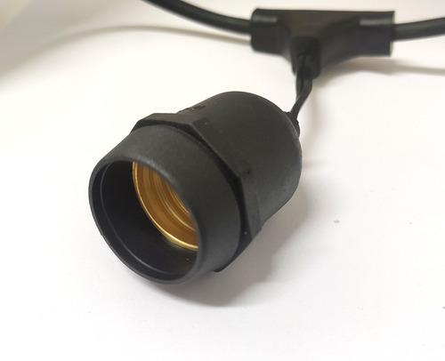 Imagen 5 de 9 de Guirnalda Luces Exterior Retro Vintage 10mt Ip66 Anti Agua