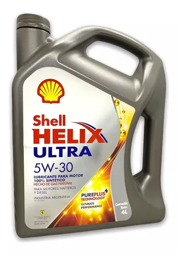 Aceite Sintetico 5w30 Shell Helix Ultra Nafta Diesel +regalo