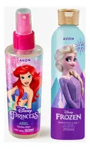 Comprar Avon Disney Combo Colonia Princesa Ariel 150ml+shampu Frozen